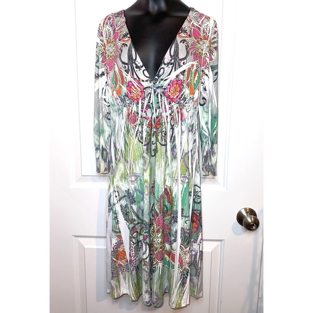 S-Twelve rhinestone dress